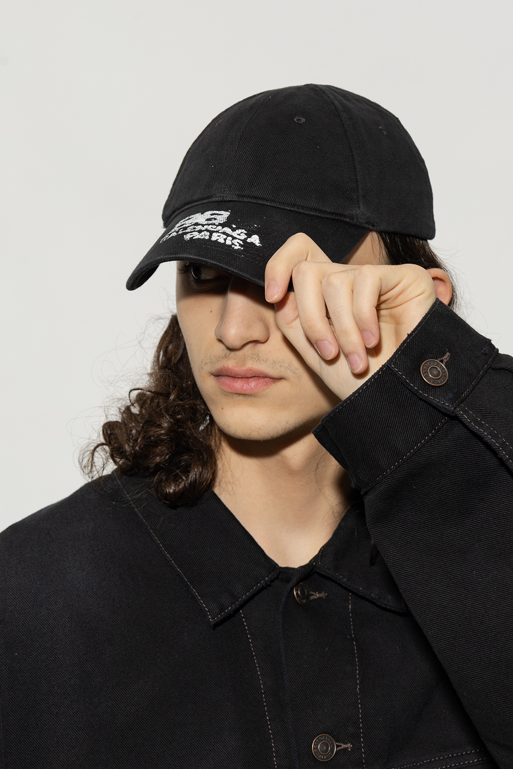 Black Baseball cap Balenciaga - SchaferandweinerShops TW